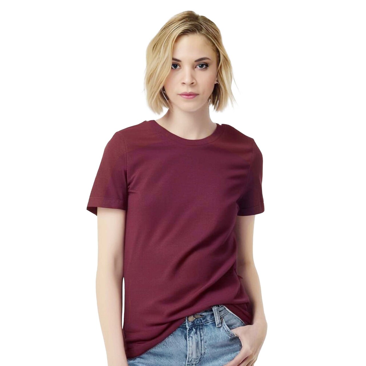 Gildan Softstyle Women’s CVC Crewneck Short Sleeve T-Shirt for Ready Printing & Everyday Wear Cotton Blend Tee